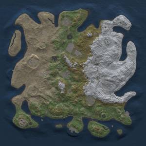 Thumbnail Rust Map: Procedural Map, Size: 4096, Seed: 1982847954, 19 Monuments