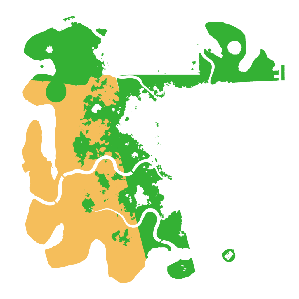 Biome Rust Map: Procedural Map, Size: 3850, Seed: 1438596466