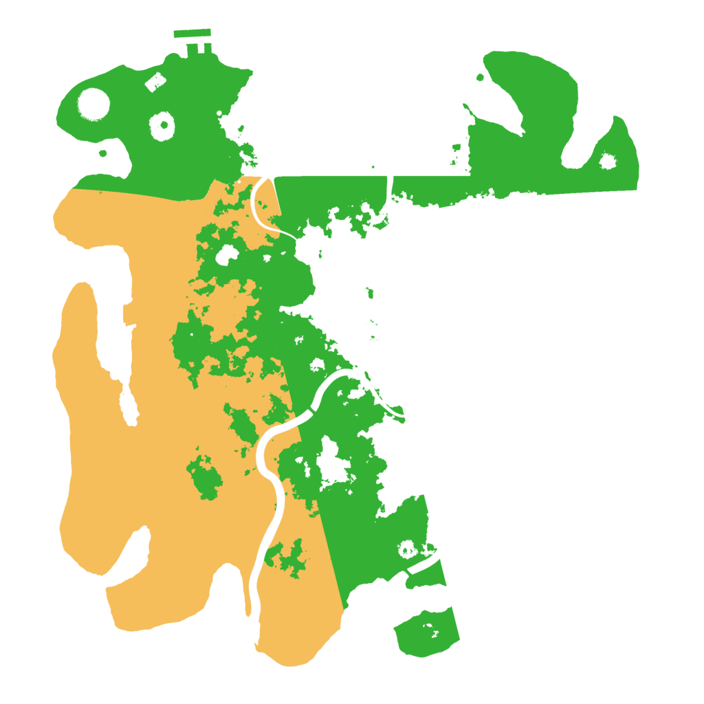 Biome Rust Map: Procedural Map, Size: 3850, Seed: 1438596466