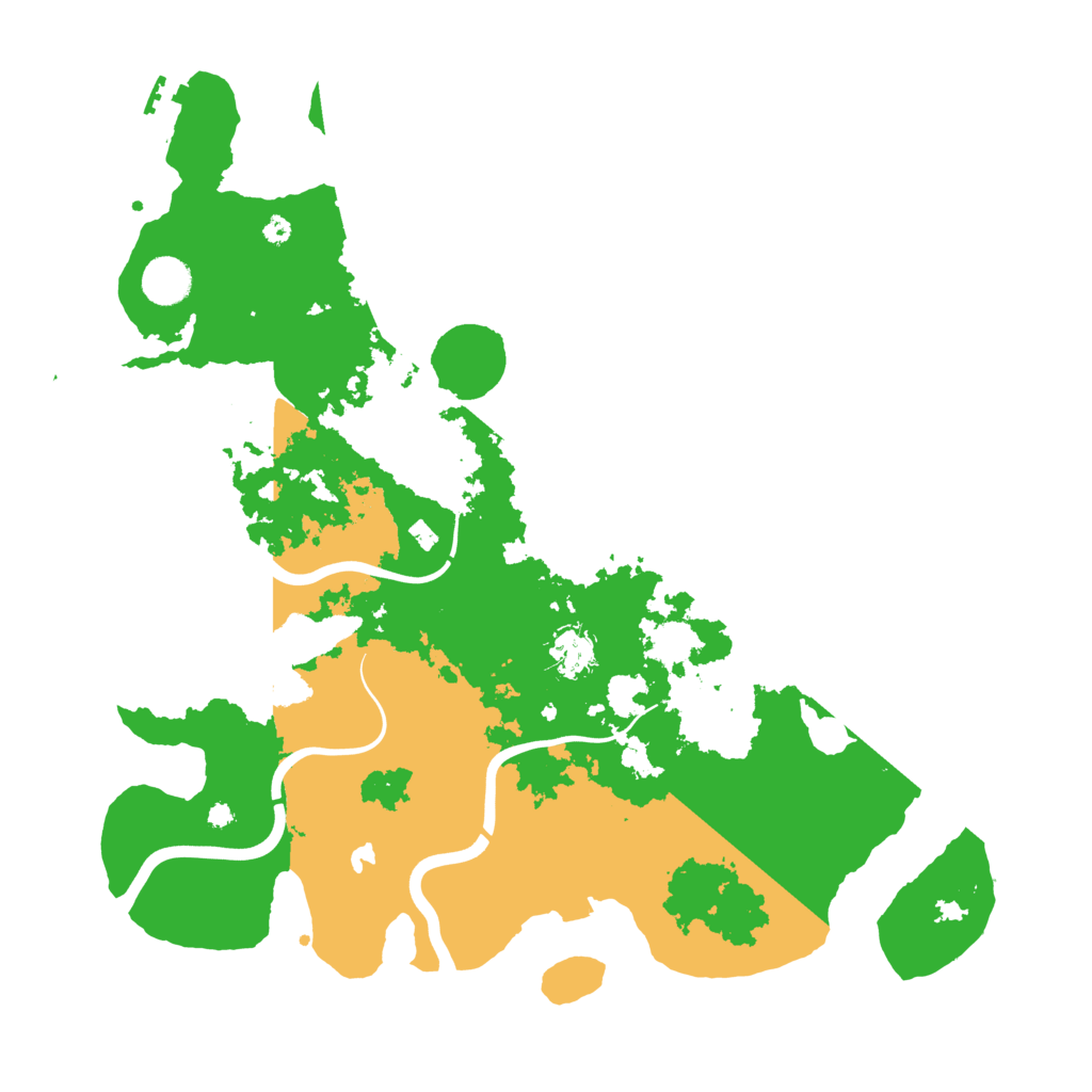 Biome Rust Map: Procedural Map, Size: 4000, Seed: 1013051785