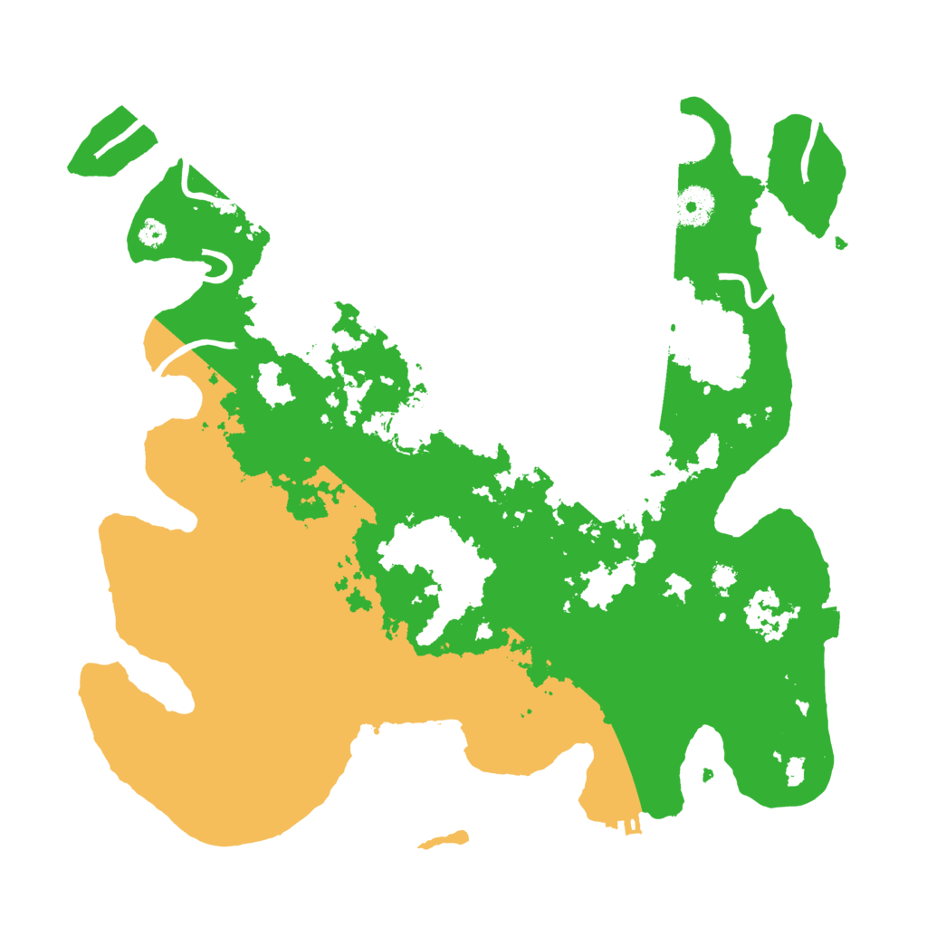 Biome Rust Map: Procedural Map, Size: 3500, Seed: 11012024