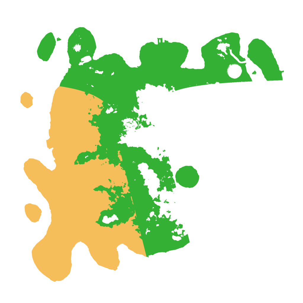 Biome Rust Map: Procedural Map, Size: 3750, Seed: 110124