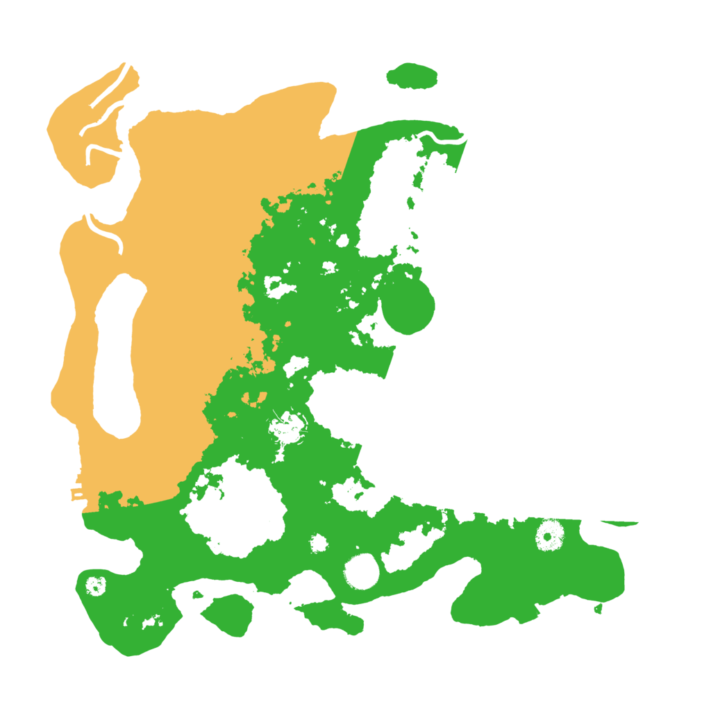 Biome Rust Map: Procedural Map, Size: 3600, Seed: 1028024259
