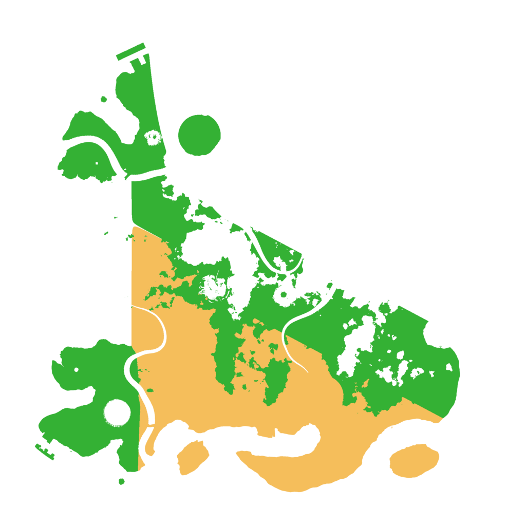 Biome Rust Map: Procedural Map, Size: 3500, Seed: 1108333493