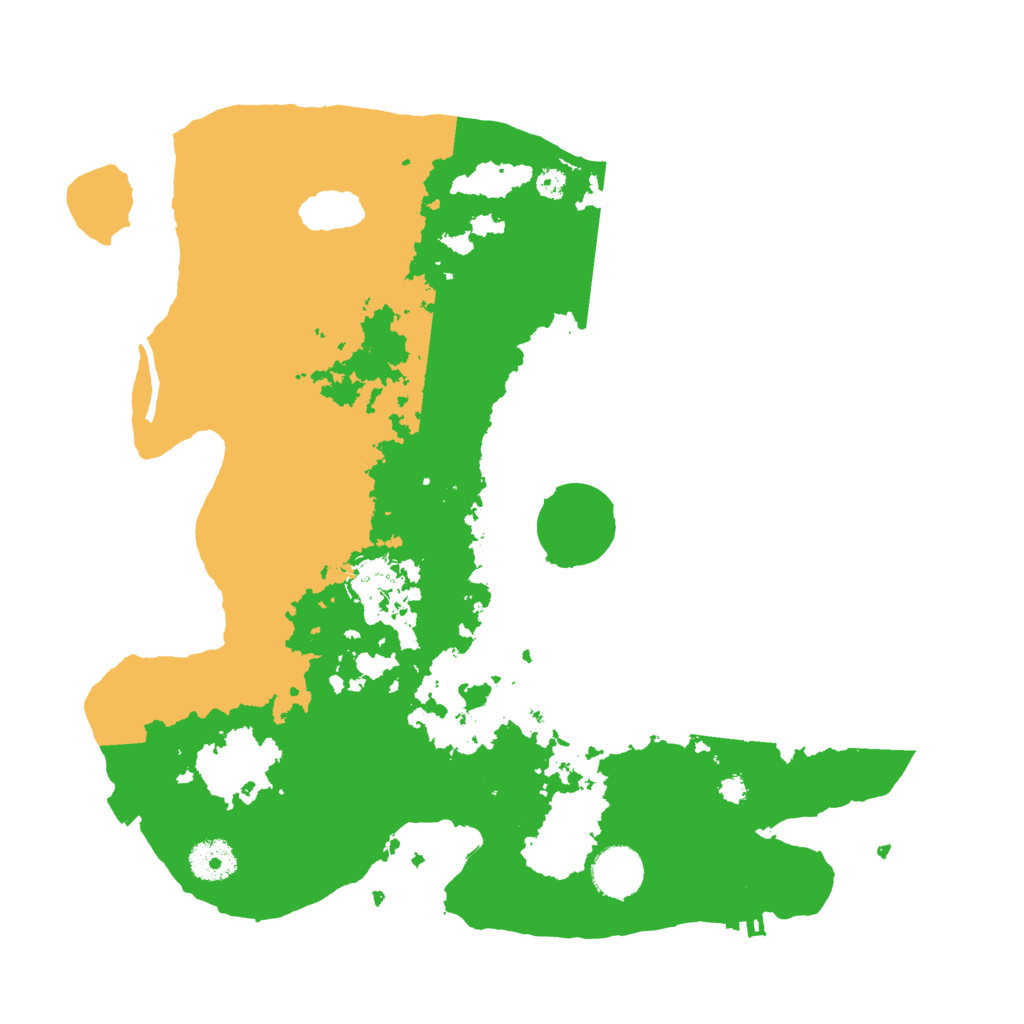 Biome Rust Map: Procedural Map, Size: 3500, Seed: 1384206