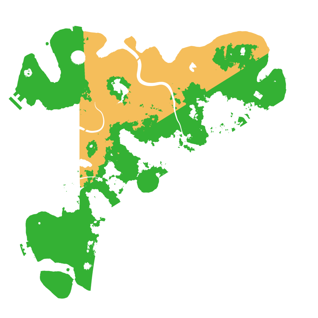 Biome Rust Map: Procedural Map, Size: 4000, Seed: 1116438429