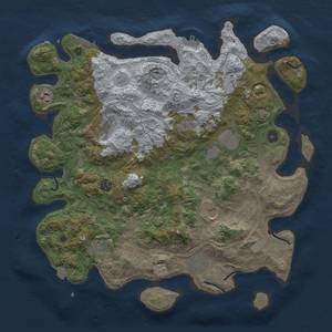 Thumbnail Rust Map: Procedural Map, Size: 4250, Seed: 62, 18 Monuments