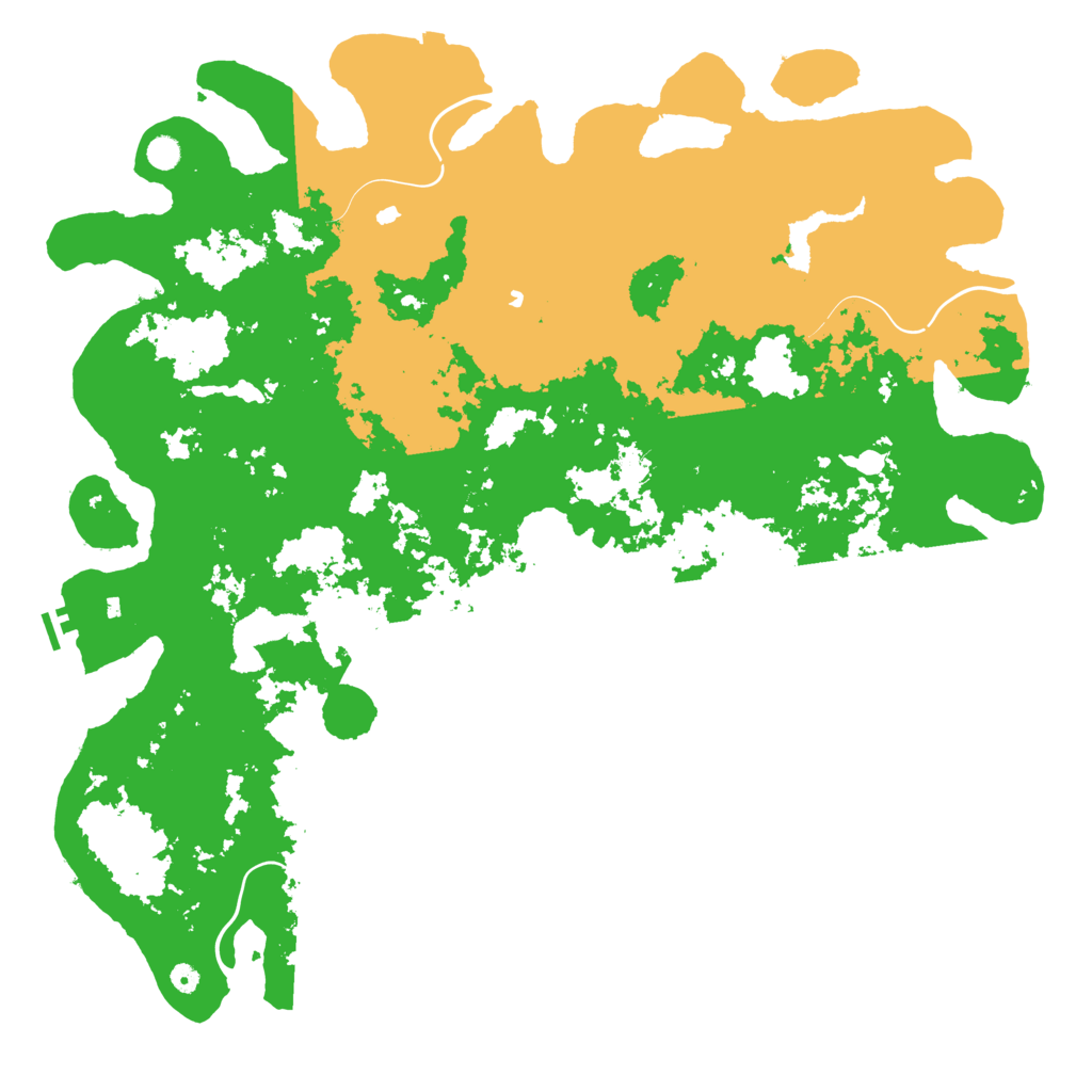 Biome Rust Map: Procedural Map, Size: 5700, Seed: 50000