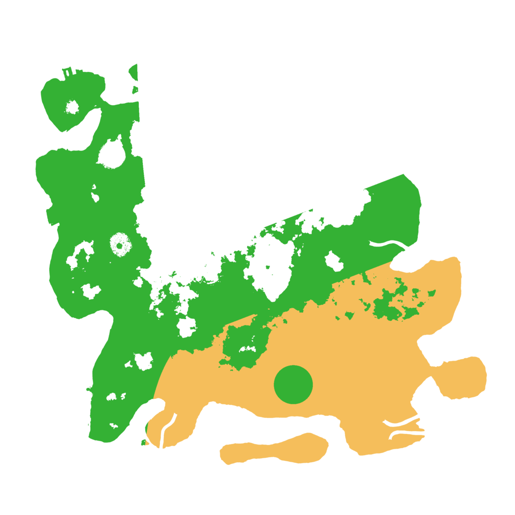 Biome Rust Map: Procedural Map, Size: 3500, Seed: 1224115423