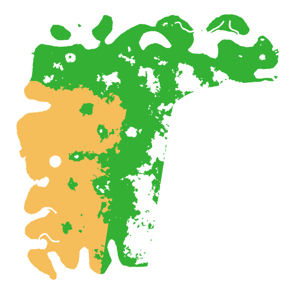 Biome Rust Map: Procedural Map, Size: 4500, Seed: 1910213537