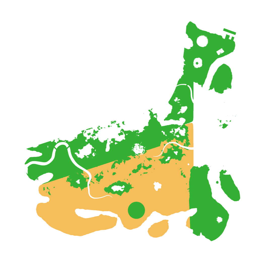 Biome Rust Map: Procedural Map, Size: 4000, Seed: 1506820845