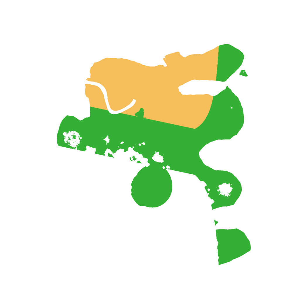 Biome Rust Map: Procedural Map, Size: 2000, Seed: 1542466232