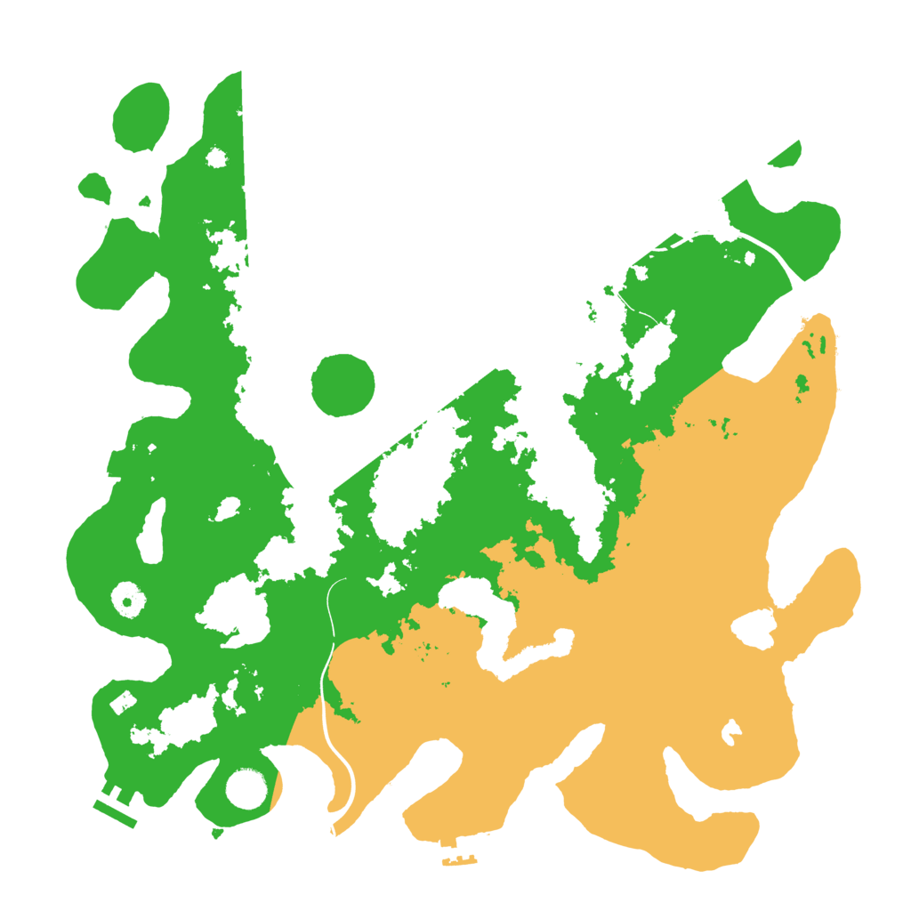 Biome Rust Map: Procedural Map, Size: 4000, Seed: 4139705
