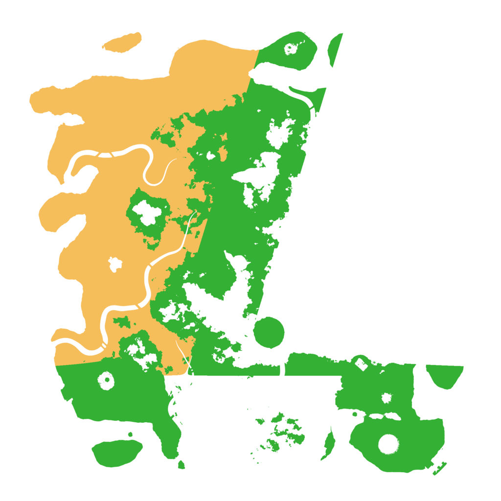 Biome Rust Map: Procedural Map, Size: 4400, Seed: 367387846
