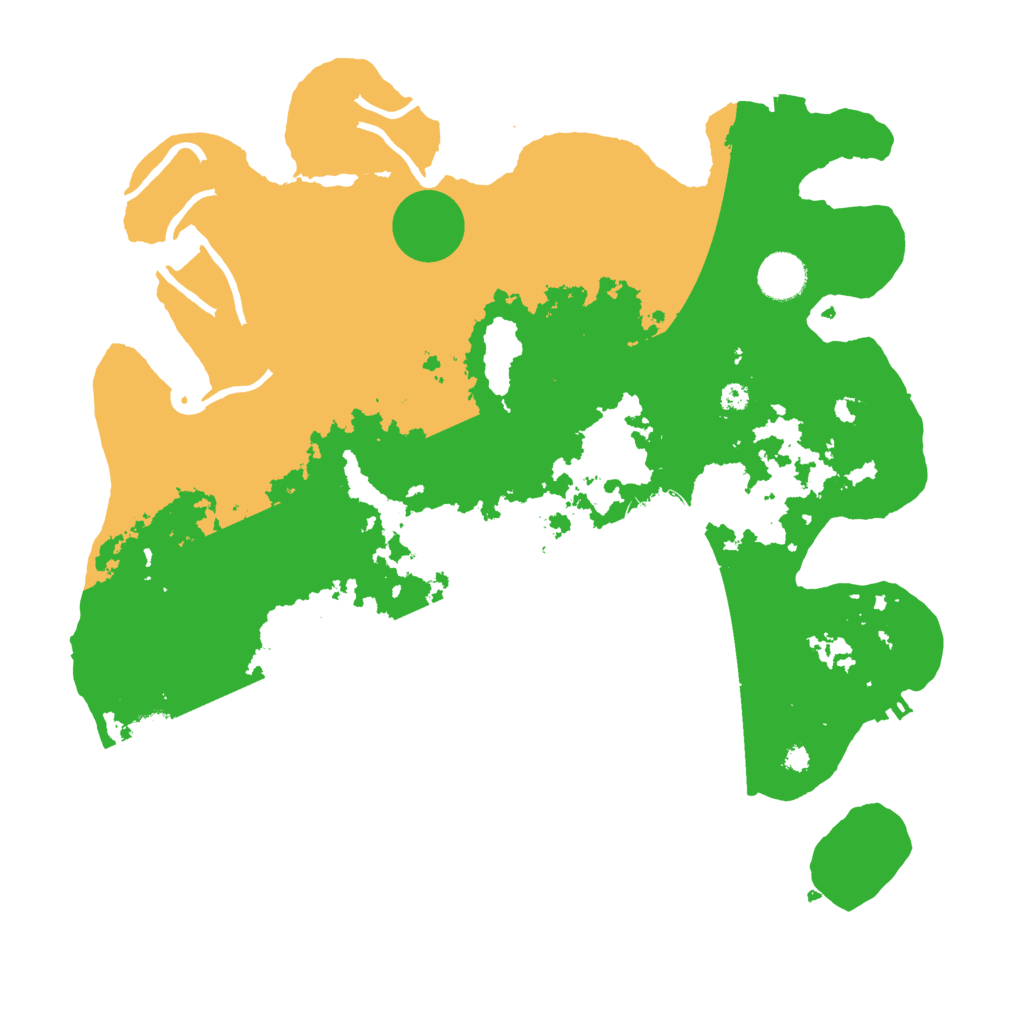 Biome Rust Map: Procedural Map, Size: 3750, Seed: 898060138