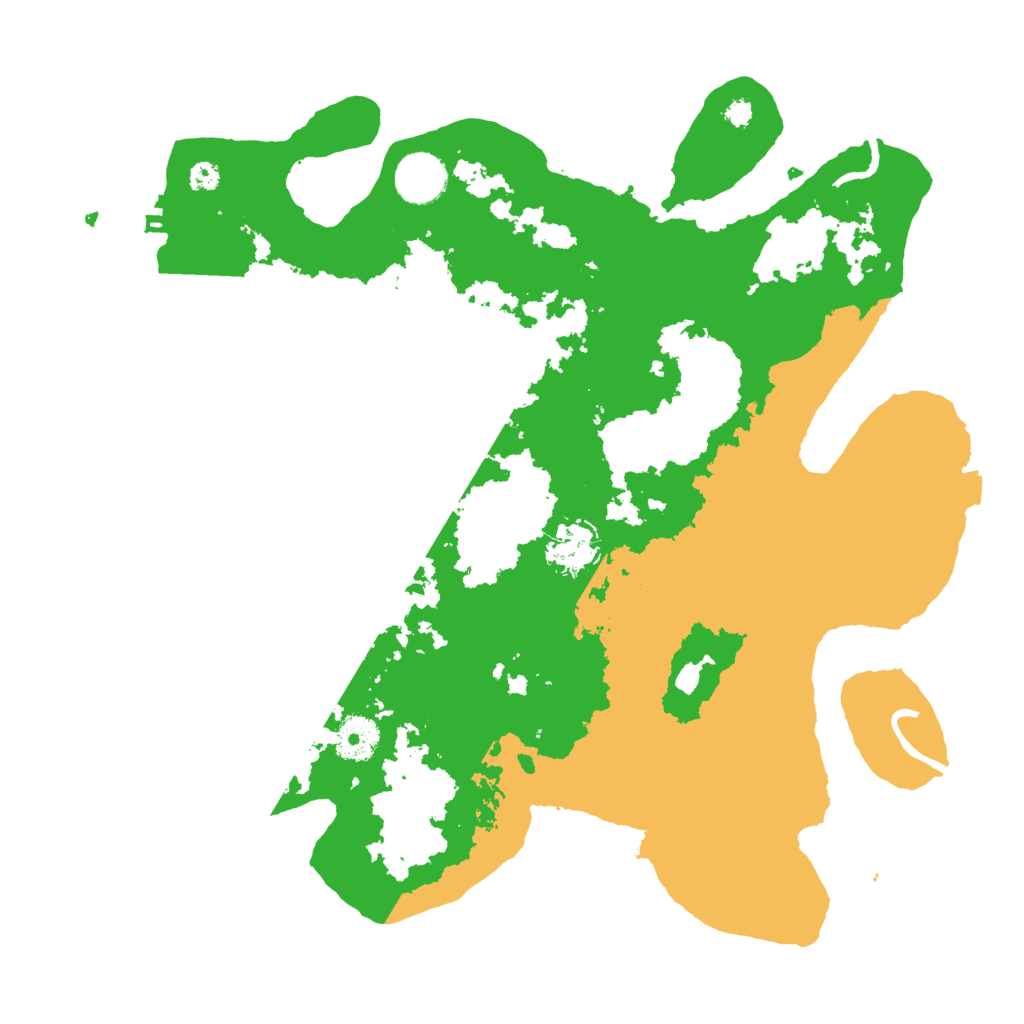 Biome Rust Map: Procedural Map, Size: 3500, Seed: 1970127385