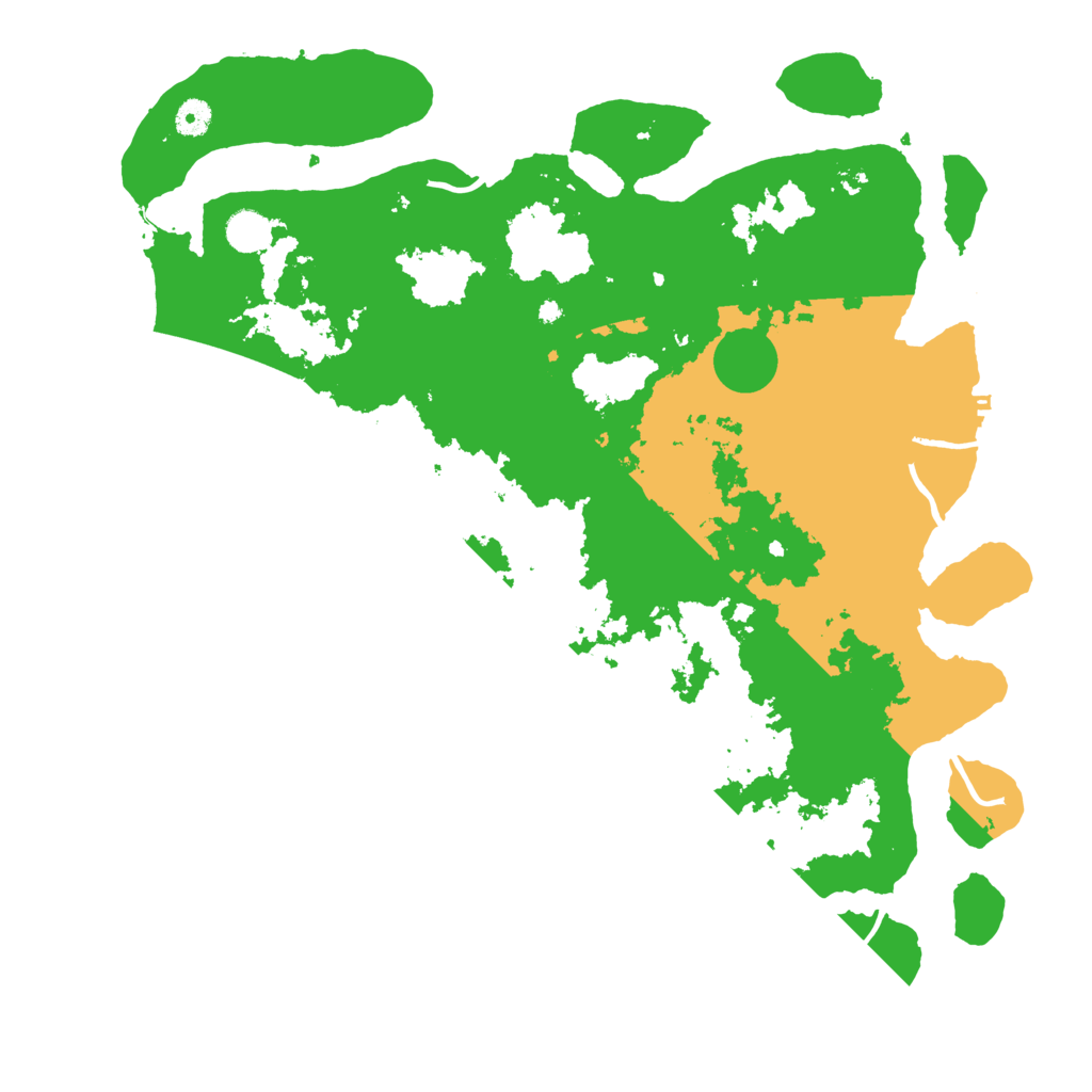 Biome Rust Map: Procedural Map, Size: 4500, Seed: 724044985