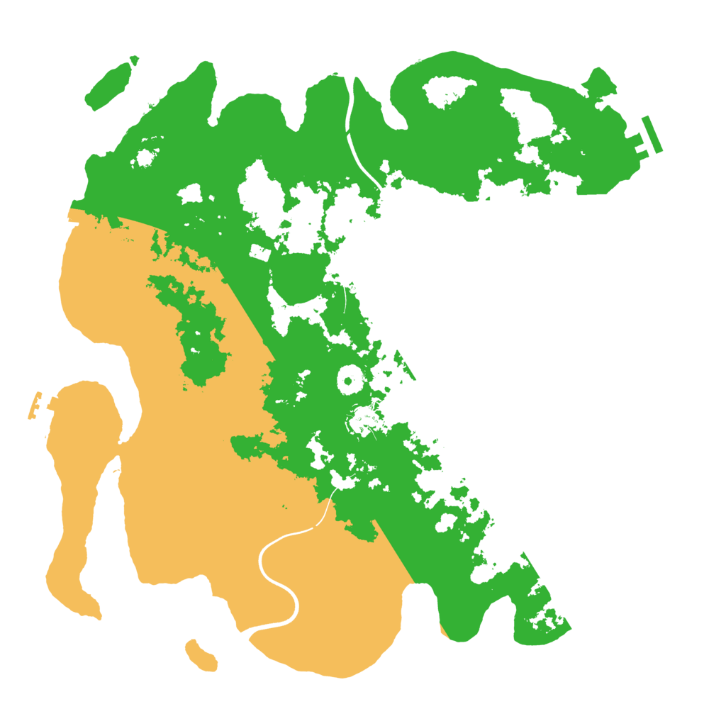 Biome Rust Map: Procedural Map, Size: 3800, Seed: 843909760