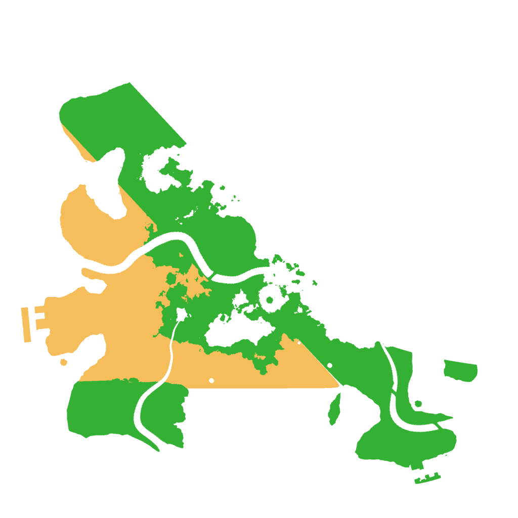 Biome Rust Map: Procedural Map, Size: 3000, Seed: 30894