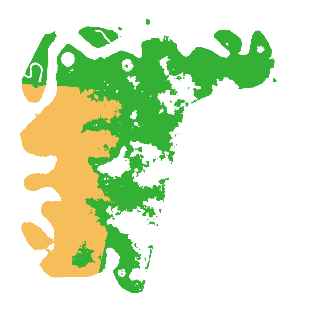 Biome Rust Map: Procedural Map, Size: 4000, Seed: 737425245