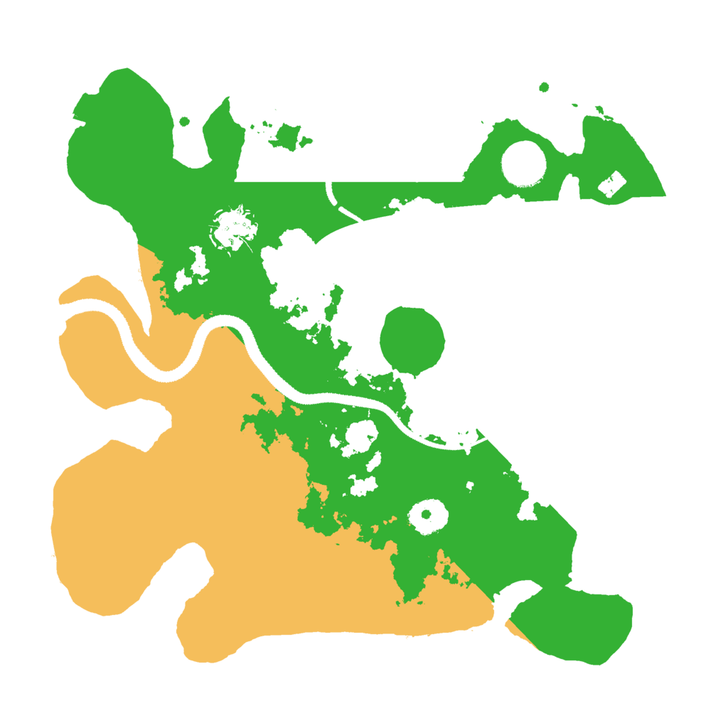 Biome Rust Map: Procedural Map, Size: 3000, Seed: 1614798793