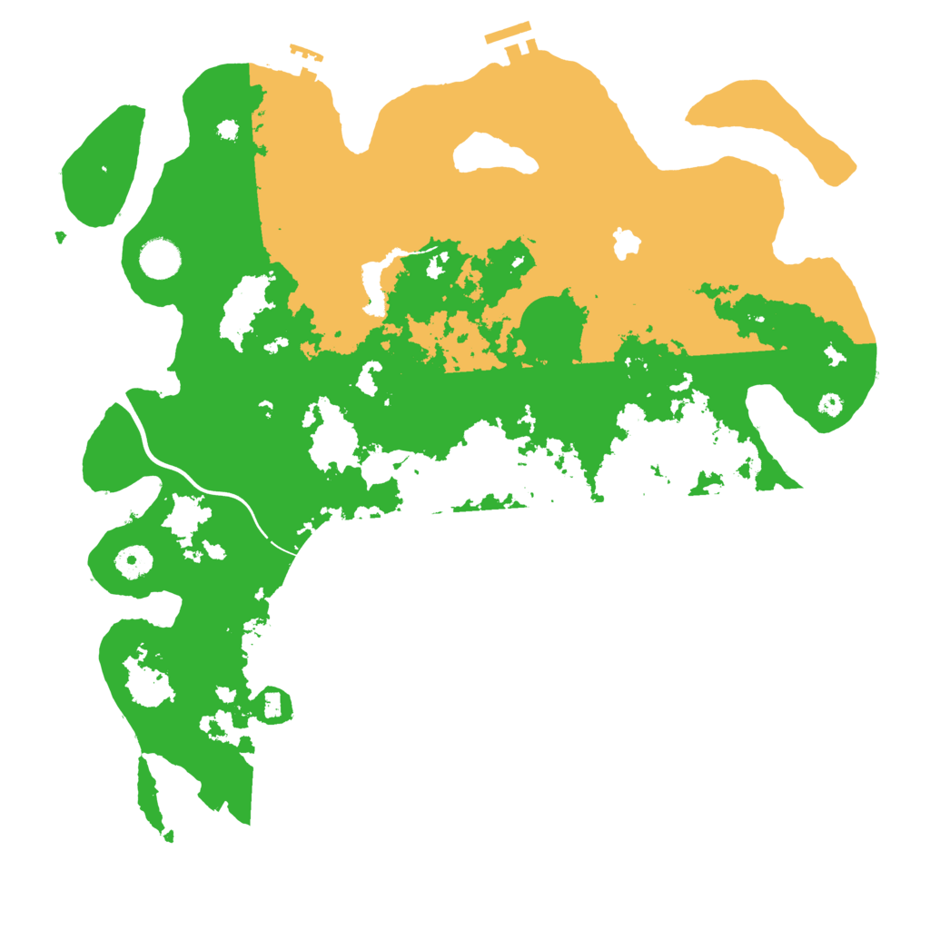 Biome Rust Map: Procedural Map, Size: 4000, Seed: 836131419