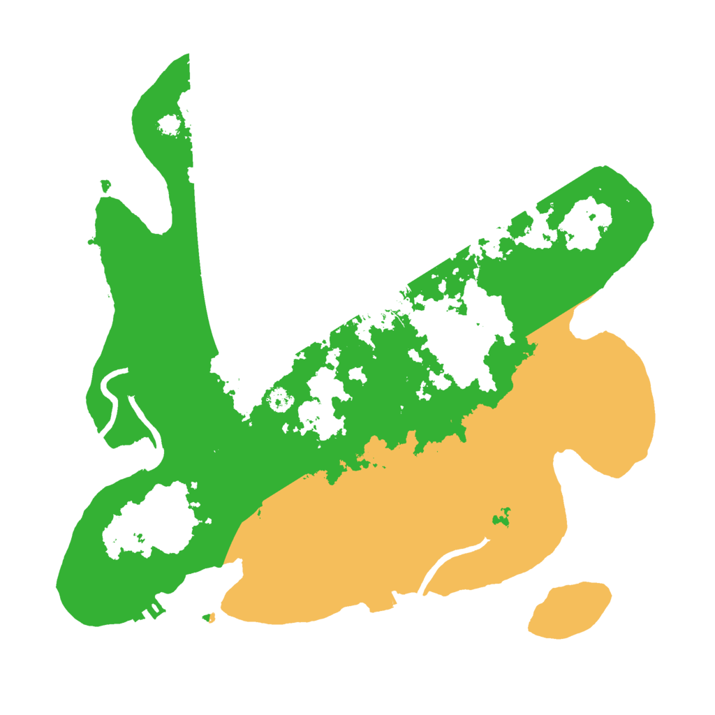 Biome Rust Map: Procedural Map, Size: 3000, Seed: 302990837