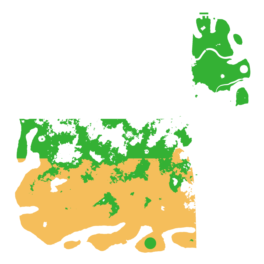 Biome Rust Map: Procedural Map, Size: 6000, Seed: 1302516012
