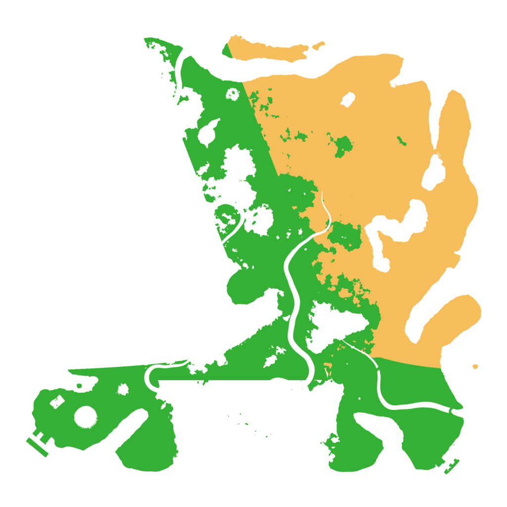 Biome Rust Map: Procedural Map, Size: 4000, Seed: 1460910311