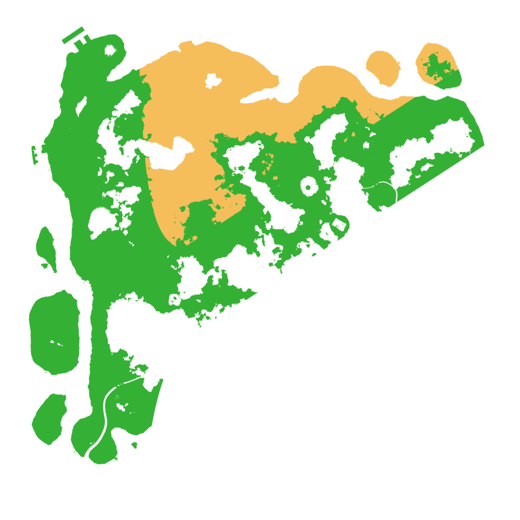 Biome Rust Map: Procedural Map, Size: 4250, Seed: 1711