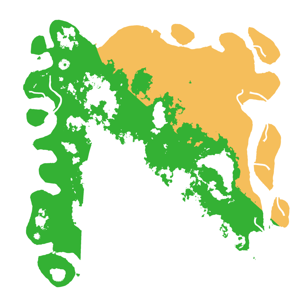 Biome Rust Map: Procedural Map, Size: 4250, Seed: 1684