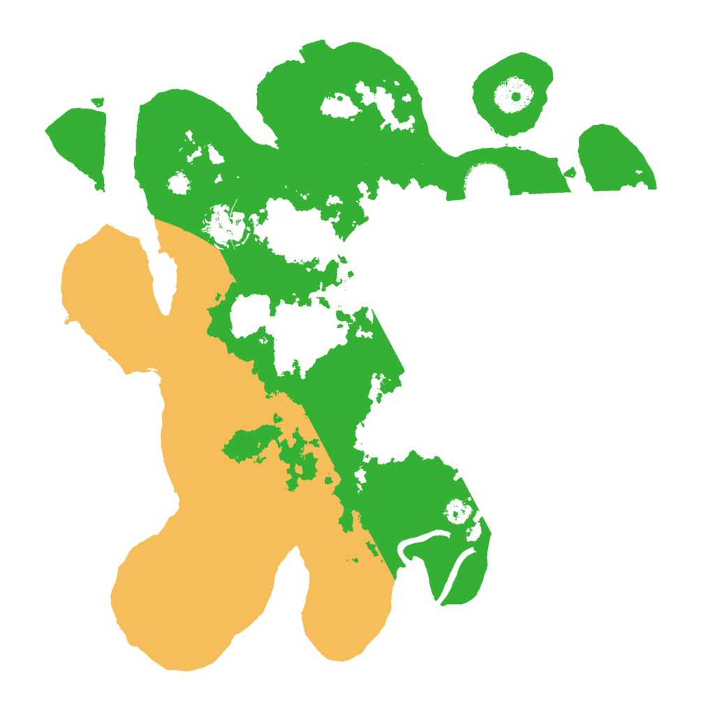 Biome Rust Map: Procedural Map, Size: 3000, Seed: 83405446