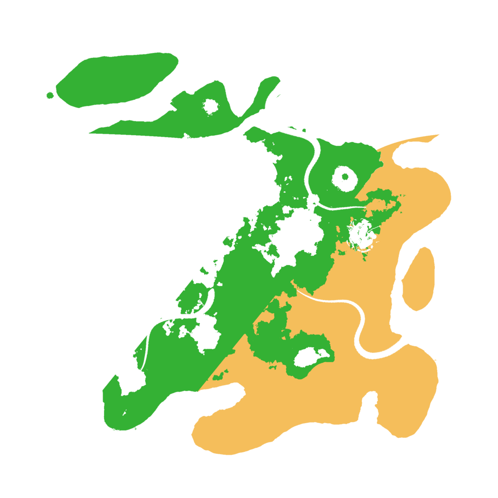 Biome Rust Map: Procedural Map, Size: 3000, Seed: 9573157