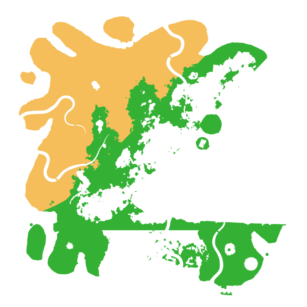 Biome Rust Map: Procedural Map, Size: 4050, Seed: 1644741998