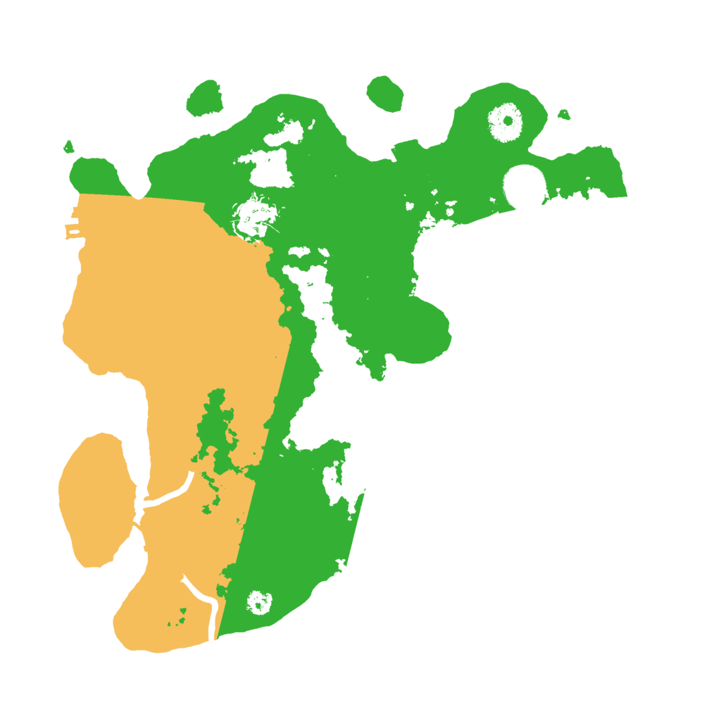 Biome Rust Map: Procedural Map, Size: 3000, Seed: 312063