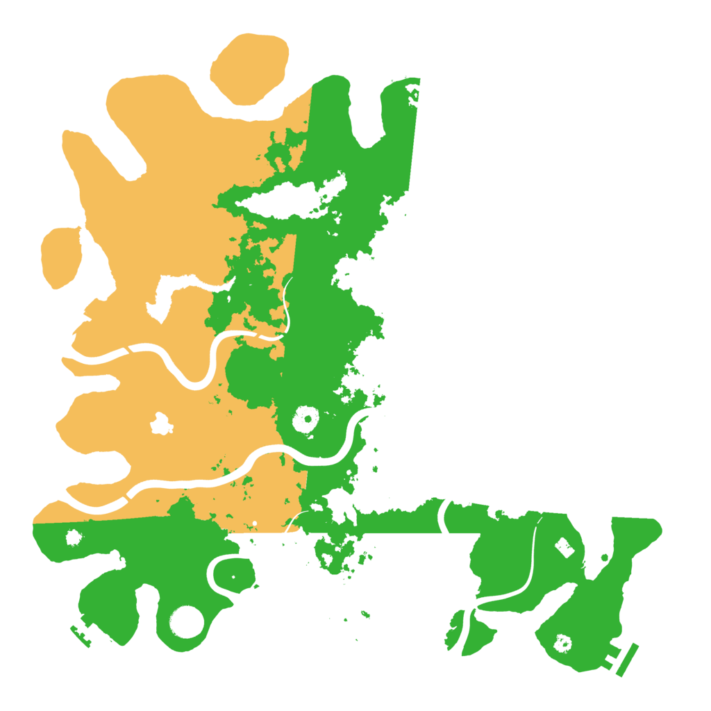 Biome Rust Map: Procedural Map, Size: 4000, Seed: 601072449