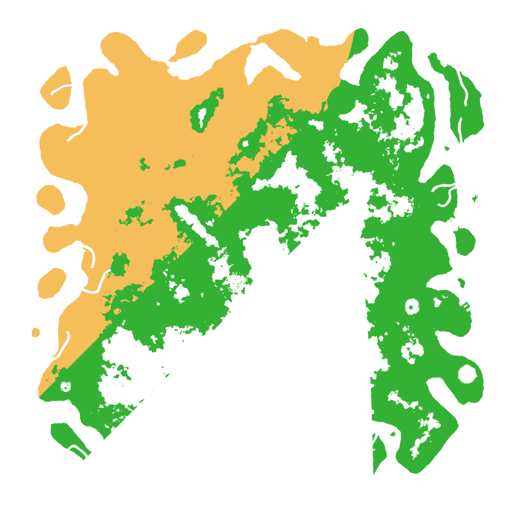 Biome Rust Map: Procedural Map, Size: 5000, Seed: 120124