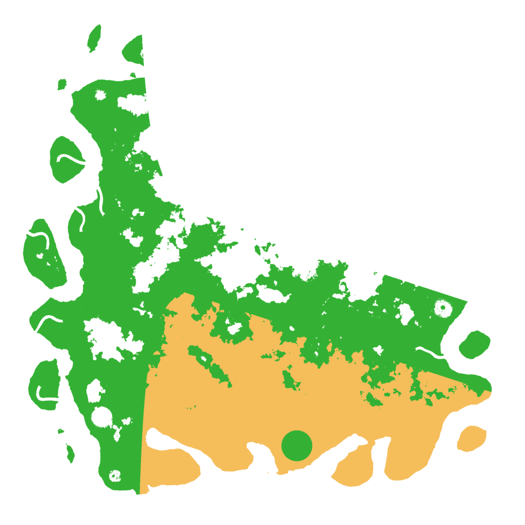 Biome Rust Map: Procedural Map, Size: 4500, Seed: 4789479