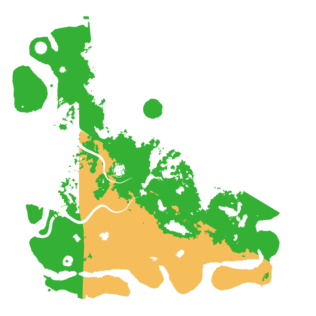 Biome Rust Map: Procedural Map, Size: 4500, Seed: 557689449