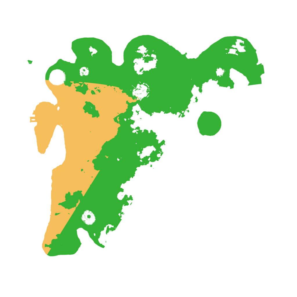 Biome Rust Map: Procedural Map, Size: 3300, Seed: 5777546