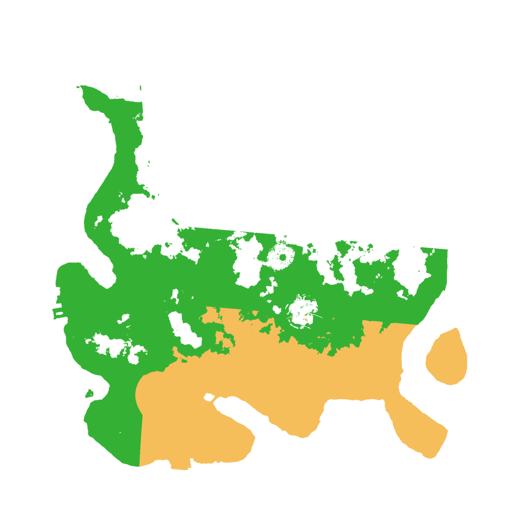 Biome Rust Map: Procedural Map, Size: 3000, Seed: 16542132