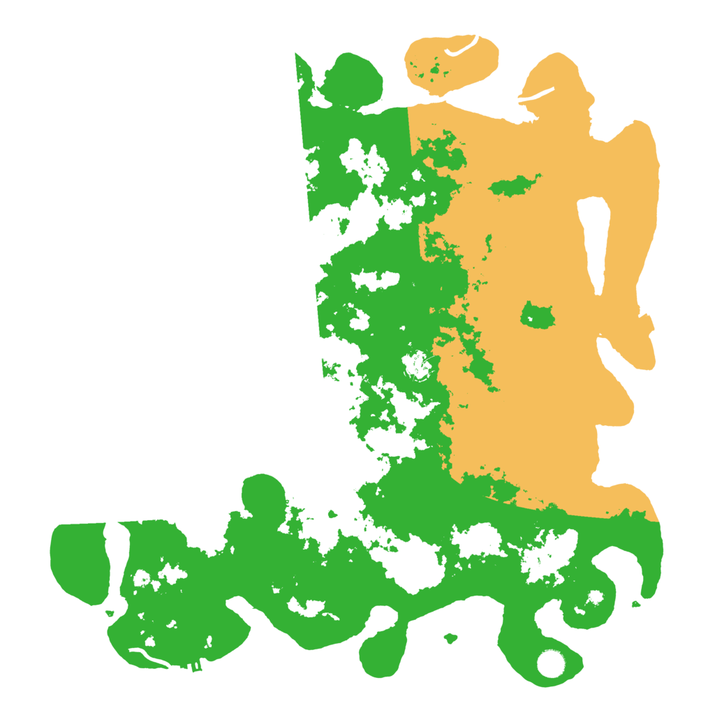 Biome Rust Map: Procedural Map, Size: 4500, Seed: 439876133