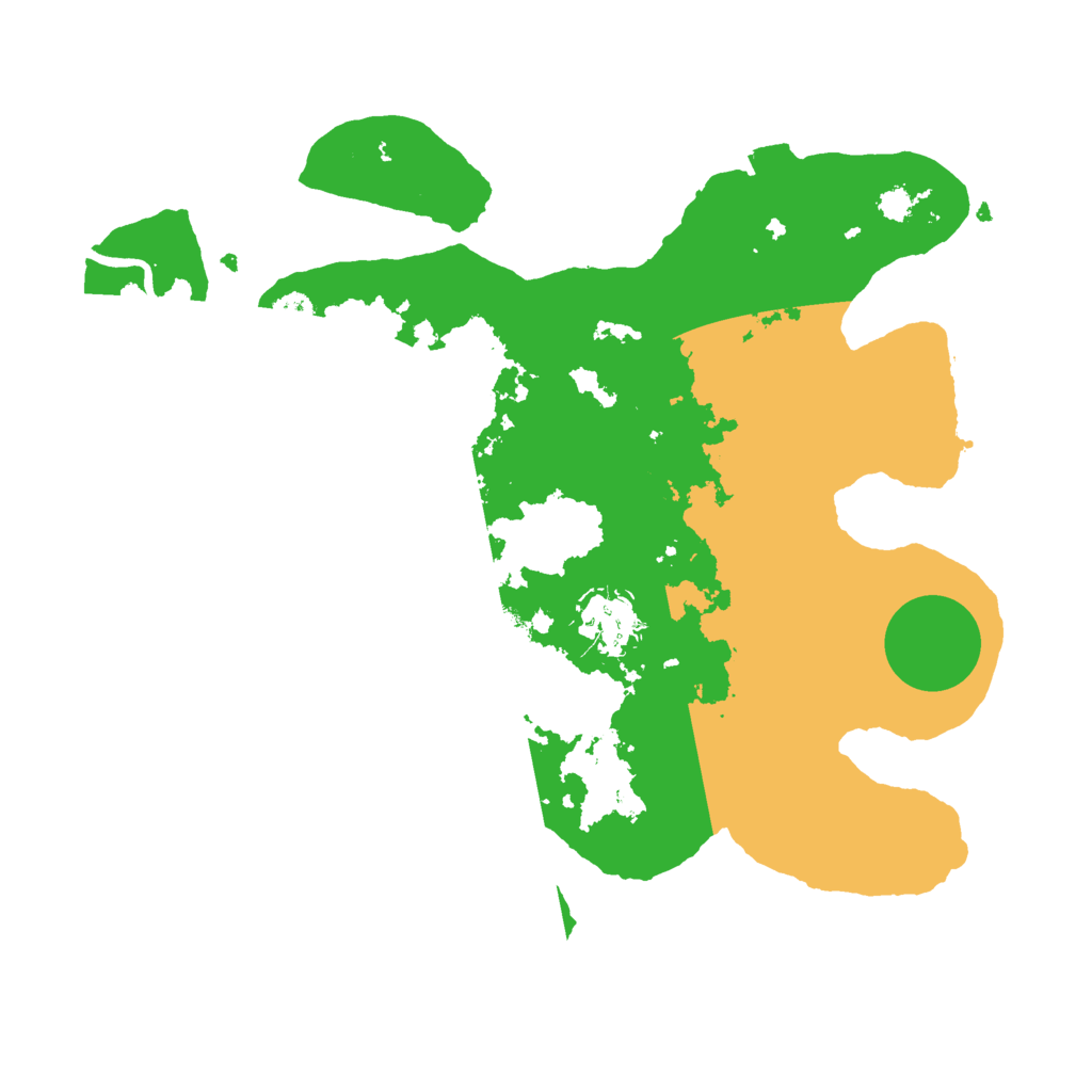 Biome Rust Map: Procedural Map, Size: 3000, Seed: 350413206