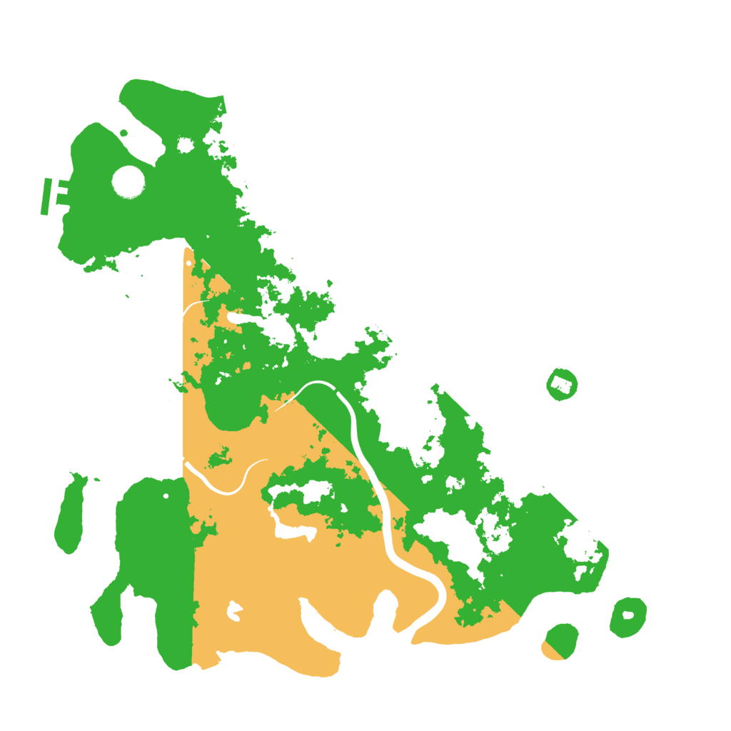 Biome Rust Map: Procedural Map, Size: 4000, Seed: 488232