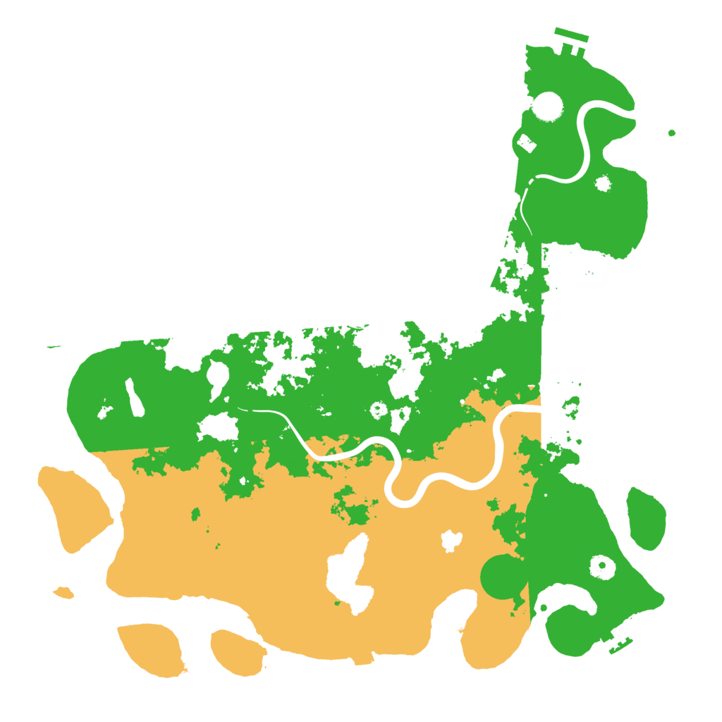 Biome Rust Map: Procedural Map, Size: 4250, Seed: 84561572