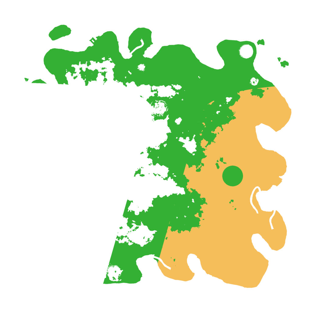 Biome Rust Map: Procedural Map, Size: 4000, Seed: 1578379165