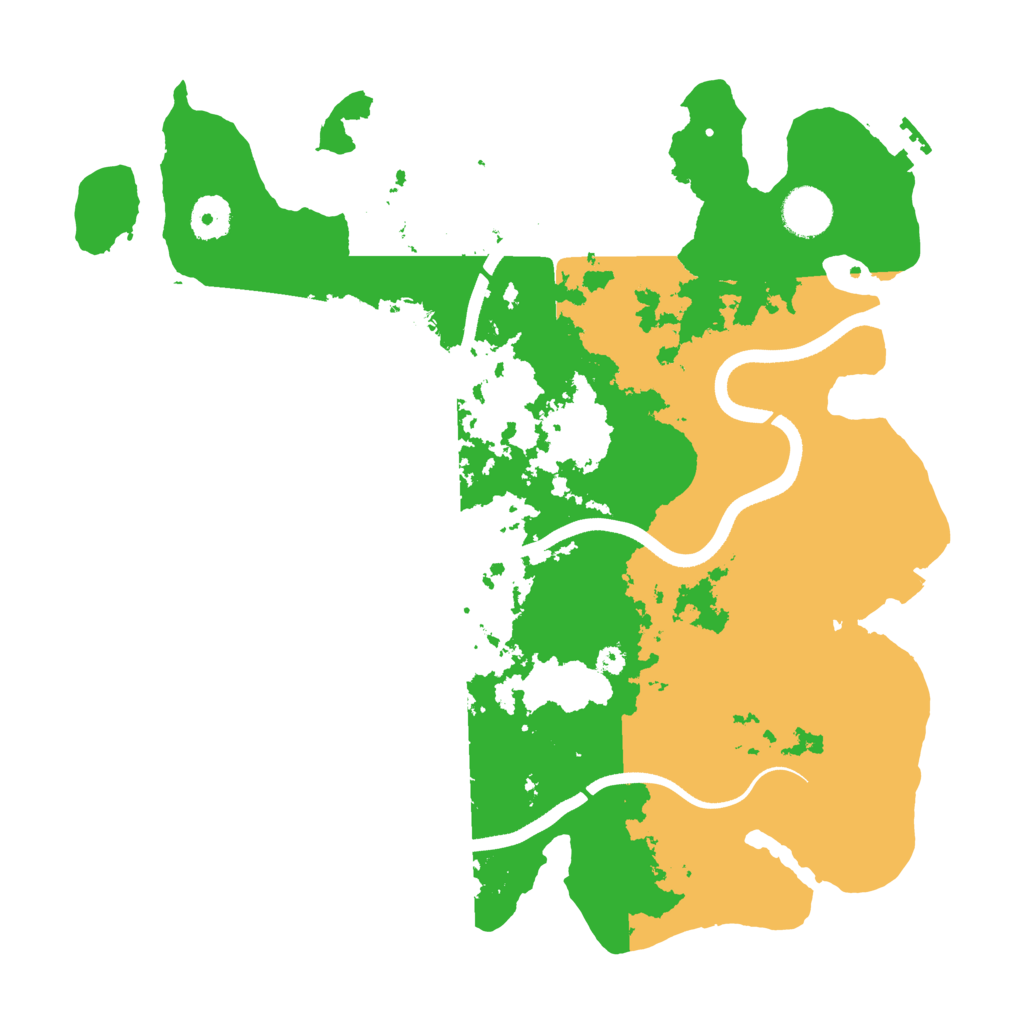 Biome Rust Map: Procedural Map, Size: 3600, Seed: 44989671