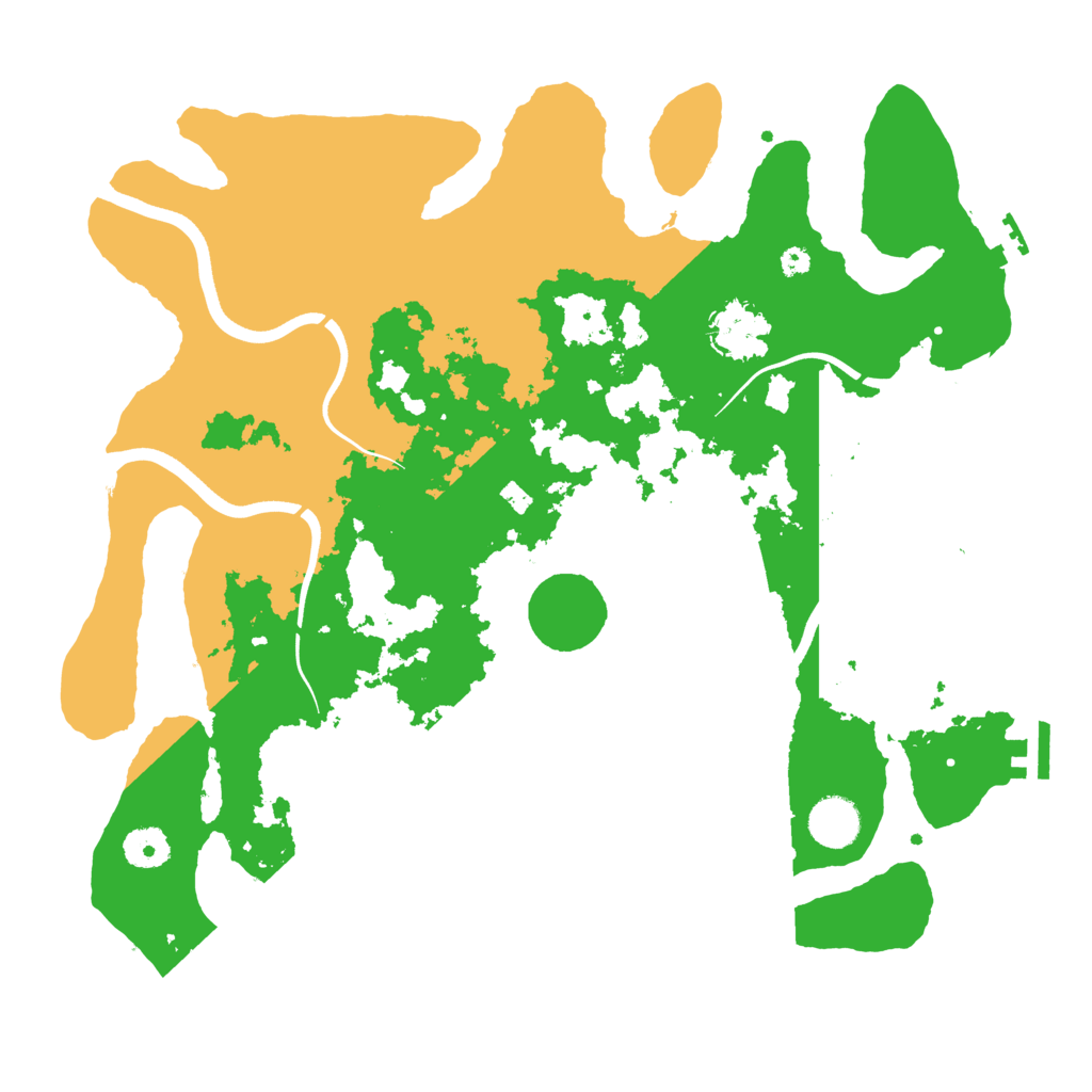 Biome Rust Map: Procedural Map, Size: 3750, Seed: 1802350846