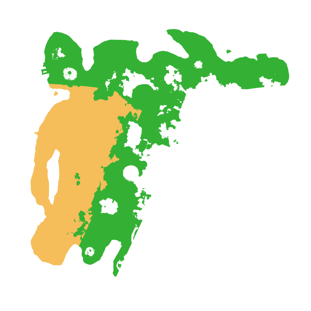 Biome Rust Map: Procedural Map, Size: 3500, Seed: 1886314757