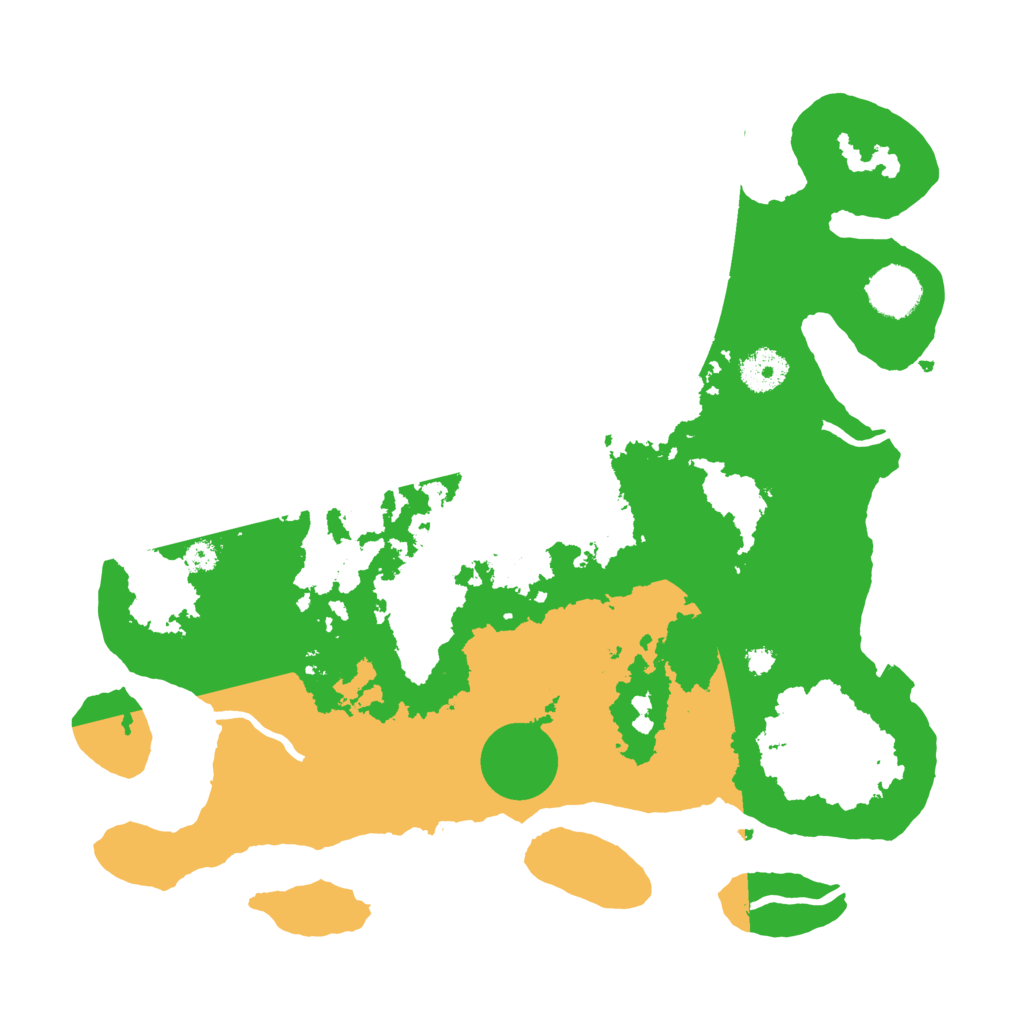 Biome Rust Map: Procedural Map, Size: 3500, Seed: 1879620197